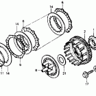 NT650 Сцепление