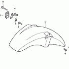 VFR750F Переднее крыло