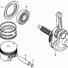 XR600R Коленвал