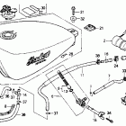 VT600CD Топливный бак