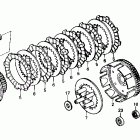 XR250R Сцепление