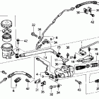 GL1500 Задний тормозной цилидр