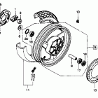 ST1100 Rear wheel 1100