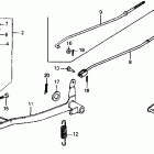 Z50R Педаль тормоза
