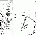 ST1100 Передний тормозной цилиндр