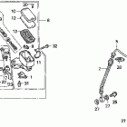 VFR750F Fr. brake master cyl.