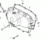NT650 Крышка картера правая