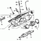ST1100 Правая головка цилиндров