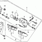 XR250L Задний суппорт тормозной