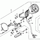 VT600CD Спидометр