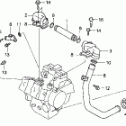 VFR750F Патрубки охлаждения