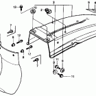XR250R Заднее крыло
