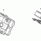 VFR750F Крышка головки цилиндров