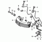 XR250R Oil cooler 86-91