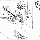 XR250R Front brake master cylinder 86-91
