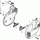 GL1500 Front wheel cover