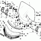 GL1500 Wind screen except se