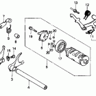 NT650 Вилка переключения передач