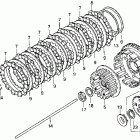 VFR750F Сцепление