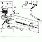 ST1100 Цилиндр сцепления