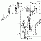 XR600R Rear brake master cylinder 91-92