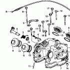 XR600R Крышка головки цилиндров