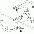 VT600CD Патрубки охлаждения