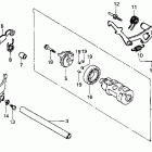 VT600CD Вилка переключения передач
