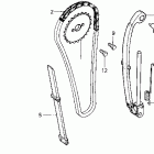 XR100R Цепь ГРМ