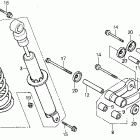 XR100R Задний амортизатор