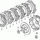 XR250L Сцепление
