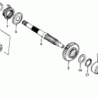 XR200R Kick start spindle 86-93
