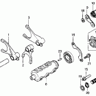ST1100 Вилка переключения передач