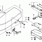 XR600R Сидение