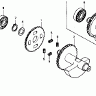 XR600R Балансирный вал
