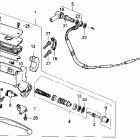 GL1500 Цилиндр сцепления