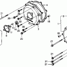 ST1100 Кожух сцепления