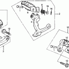 XR200R Подножки