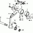 Z50R Вилка переключения передач