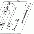 NT650 Передняя вилка