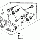 ST1100 Задний фонарь
