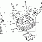 XR100R Головка цилиндра