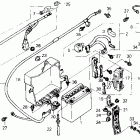 GL1500 Battery '90-'91 except i