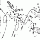 XR100R Рулевые переключатели