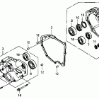ST1100 Задний кожух картера