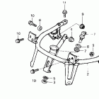GL1500 Cowl stay 90-91