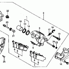 XR600R Rear brake caliper 91-92