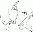 XR200R Боковая панель