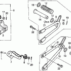 XR250L Подножки