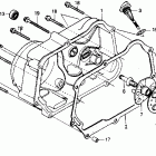 Z50R Крышка картера правая